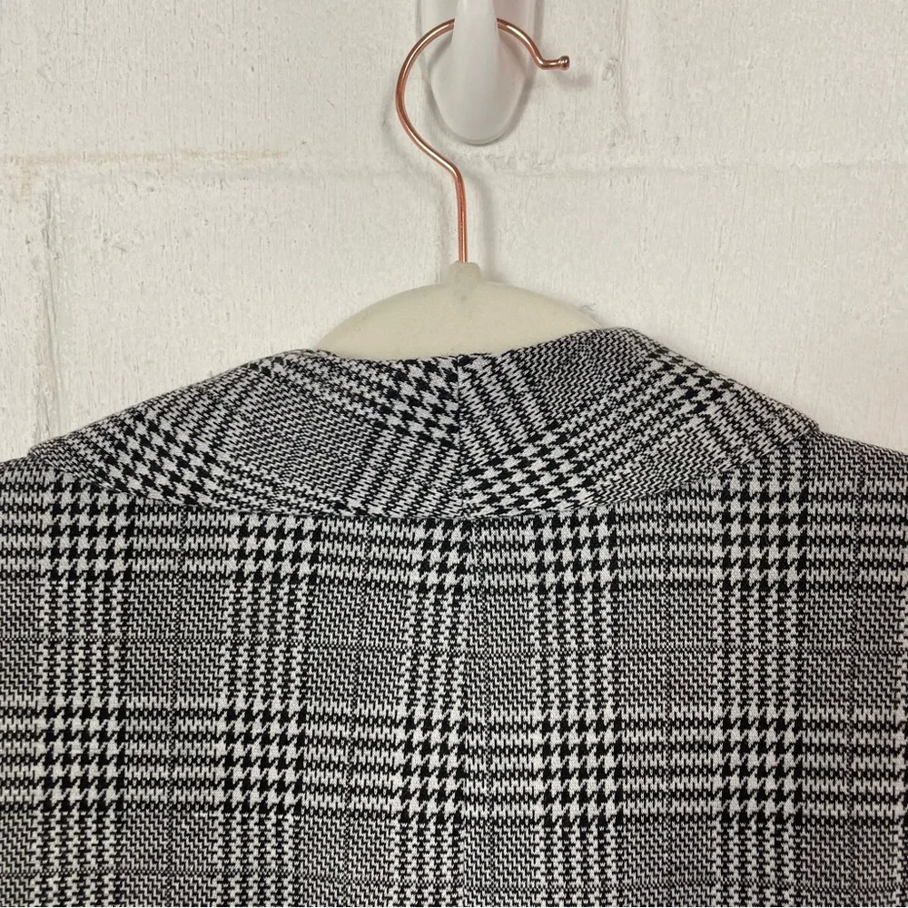 Torrid Herringbone Open Front Oversized Gray Blazer Academia Professor Preppy 1X